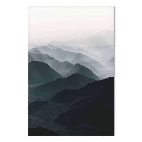 Obraz - Równoległe grzbiety (1-częściowy) pionowy 20x30 Premium Print