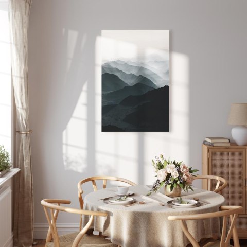 Obraz - Równoległe grzbiety (1-częściowy) pionowy 20x30 Premium Print