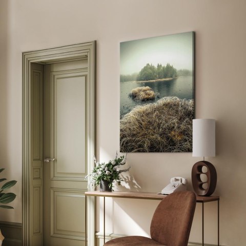 Obraz - Jesień na mokradłach (1-częściowy) pionowy 20x30 Akustyczny