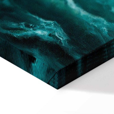 Obraz - Niespokojny ocean (1-częściowy) szeroki 30x20 Na płótnie włoskim
