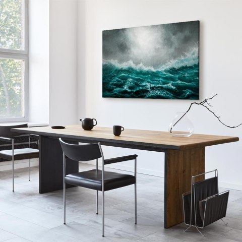 Obraz - Niespokojny ocean (1-częściowy) szeroki 90x60 Standard