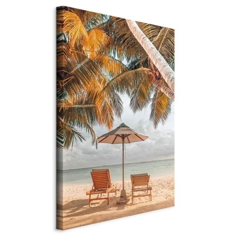 Obraz - Palmowy parasol (1-częściowy) pionowy 60x90 Standard
