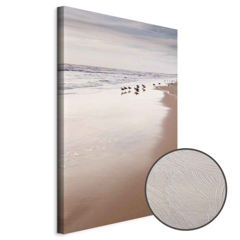 Obraz - Jesienna plaża (1-częściowy) pionowy 20x30 Premium Print