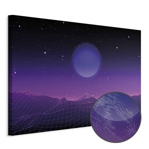 Obraz - Pejzaż futurystyczny 2 (1-częściowy) szeroki 30x20 Premium Print