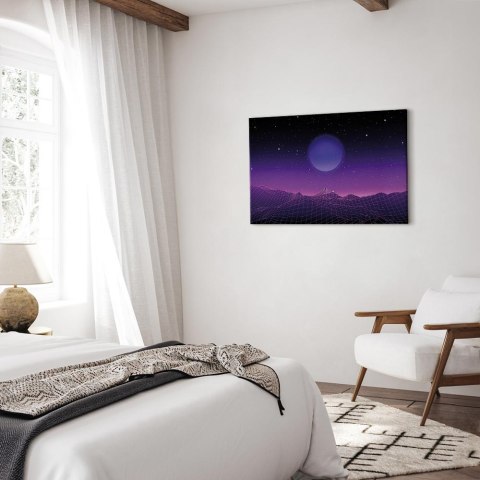 Obraz - Pejzaż futurystyczny 2 (1-częściowy) szeroki 30x20 Premium Print