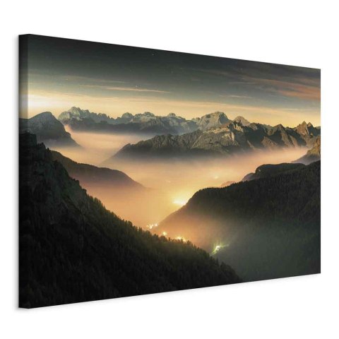 Obraz - Górskie tchnienie (1-częściowy) szeroki - trzeci wariant 60x40 Standard