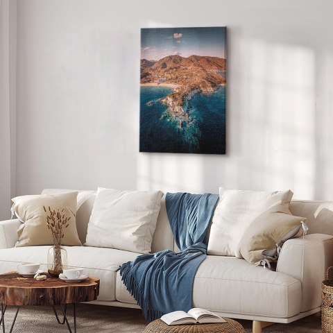 Obraz - Klif w Kalamitsi (1-częściowy) pionowy 20x30 Akustyczny