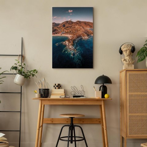 Obraz - Klif w Kalamitsi (1-częściowy) pionowy 40x60 Standard