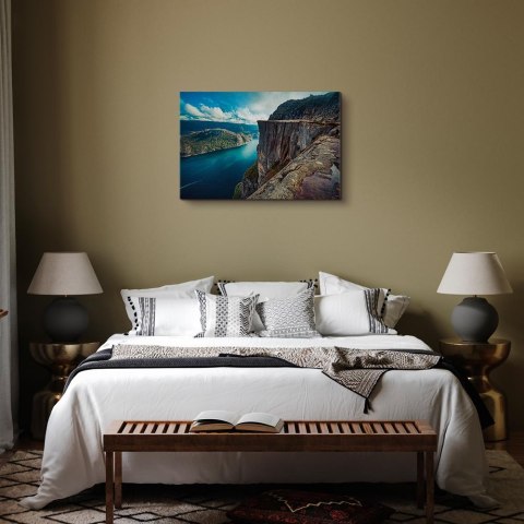 Obraz - Skalne miasto (1-częściowy) szeroki 90x60 Standard