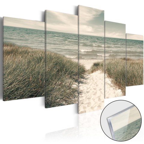 Obraz na szkle akrylowym - Cicha plaża 200x100