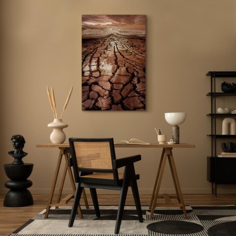 Obraz - Susza (1-częściowy) pionowy 20x30 Na płótnie włoskim
