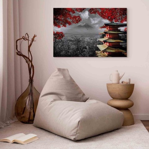 Obraz - Japońska przygoda (1-częściowy) szeroki 90x60 Premium Print