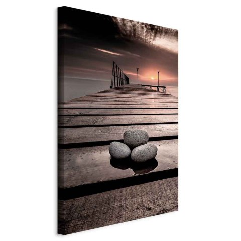 Obraz - Wrześniowy zachód słońca (1-częściowy) pionowy 20x30 Standard