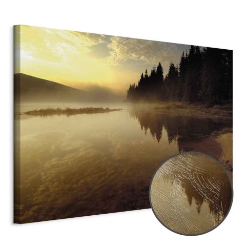 Obraz - Jesienny wierczór (1-częściowy) szeroki 30x20 Premium Print