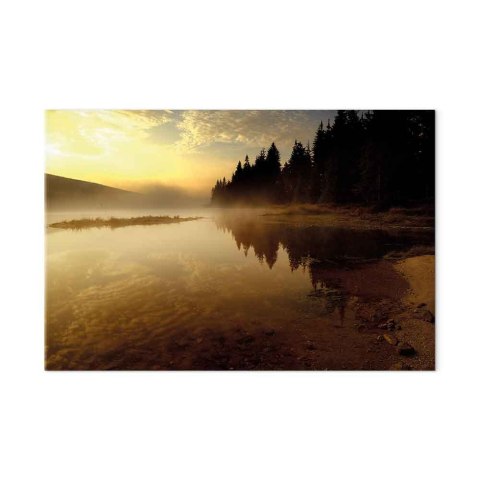 Obraz - Jesienny wierczór (1-częściowy) szeroki 30x20 Standard
