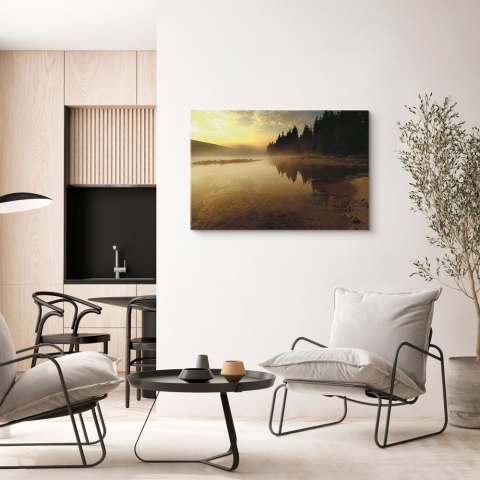 Obraz - Jesienny wierczór (1-częściowy) szeroki 60x40 Standard