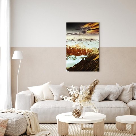 Obraz - Miedziane góry (1-częściowy) pionowy 20x30 Standard