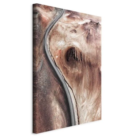 Obraz - Górska serpentyna (1-częściowy) pionowy 20x30 Na płótnie włoskim