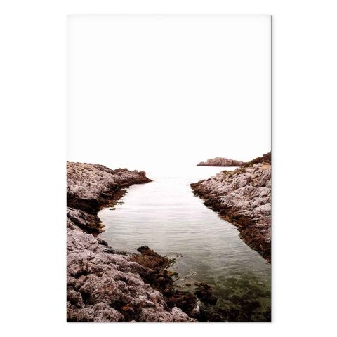Obraz - Skalista przystań (1-częściowy) pionowy 60x90 Standard