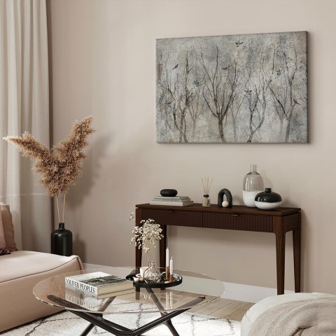 Obraz - Śpiew w lesie (1-częściowy) szeroki 90x60 Standard