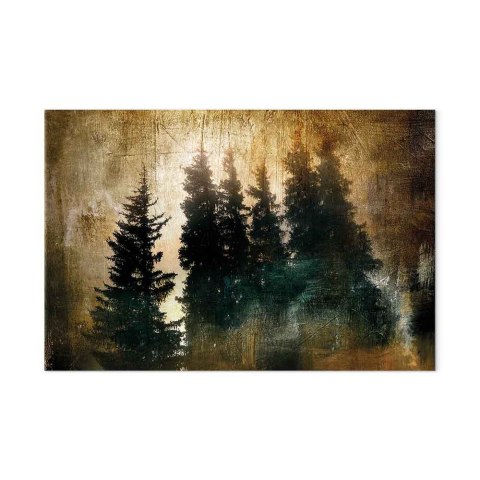 Obraz - Dostojne świerki (1-częściowy) szeroki 60x40 Standard