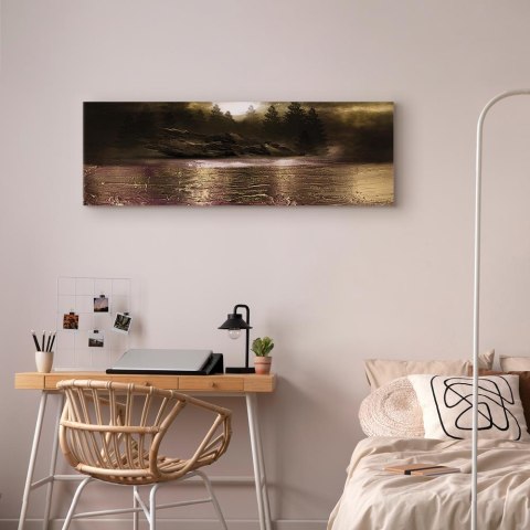 Obraz - Kontemplacja (1-częściowy) wąski - pierwszy wariant 90x30 Standard