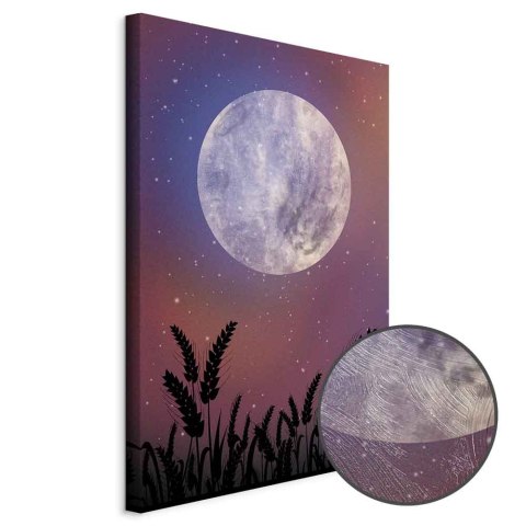 Obraz - Noc na wsi (1-częściowy) pionowy 20x30 Premium Print
