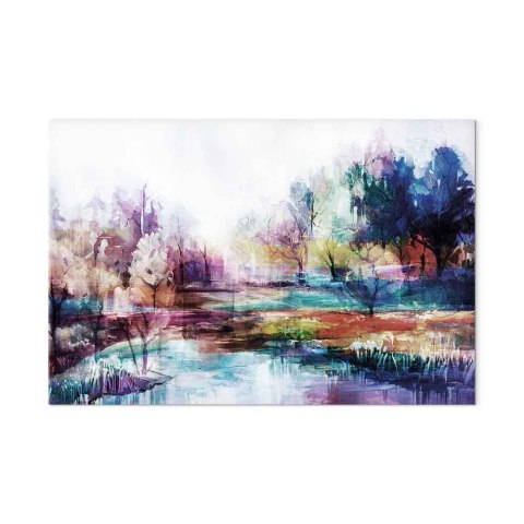Obraz - Świat w farbach (1-częściowy) szeroki 60x40 Standard