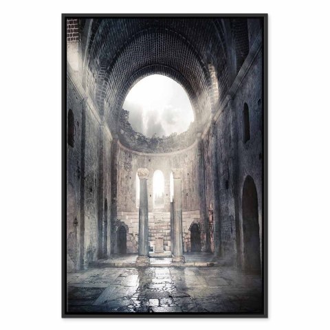 Obraz - Komnata tajemnic (1-częściowy) pionowy 40x60 W ramie drewnianej czarnej