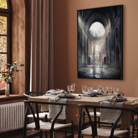 Obraz - Komnata tajemnic (1-częściowy) pionowy 40x60 W ramie drewnianej czarnej