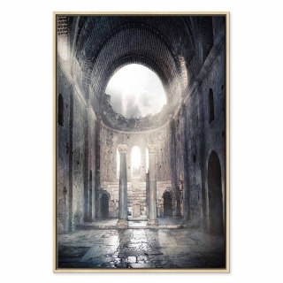 Obraz - Komnata tajemnic (1-częściowy) pionowy 40x60 W ramie drewnianej naturalnej