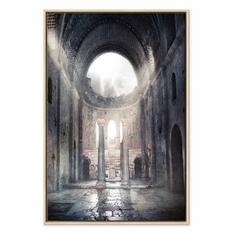 Obraz - Komnata tajemnic (1-częściowy) pionowy 40x60 W ramie drewnianej naturalnej