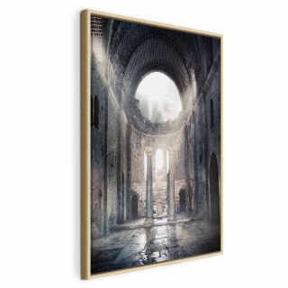 Obraz - Komnata tajemnic (1-częściowy) pionowy 80x120 W ramie drewnianej naturalnej
