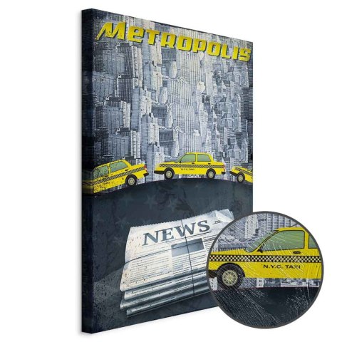 Obraz - Metropolis (1-częściowy) pionowy 40x60 Premium Print