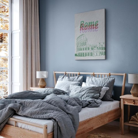Obraz - Rzym w akwarelach (1-częściowy) pionowy 80x120 Premium Print