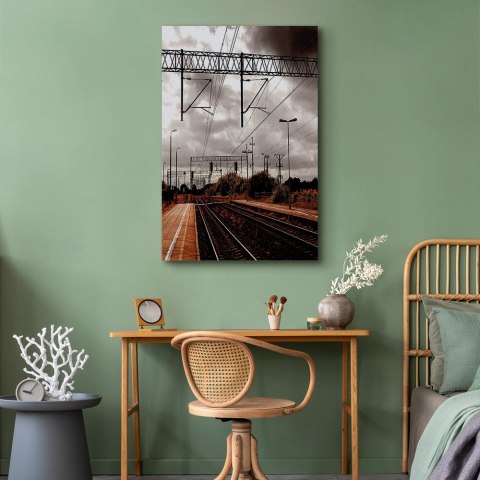 Obraz - Przed podróżą (1-częściowy) pionowy 20x30 Standard