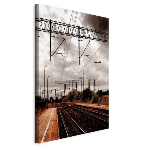 Obraz - Przed podróżą (1-częściowy) pionowy 40x60 Standard