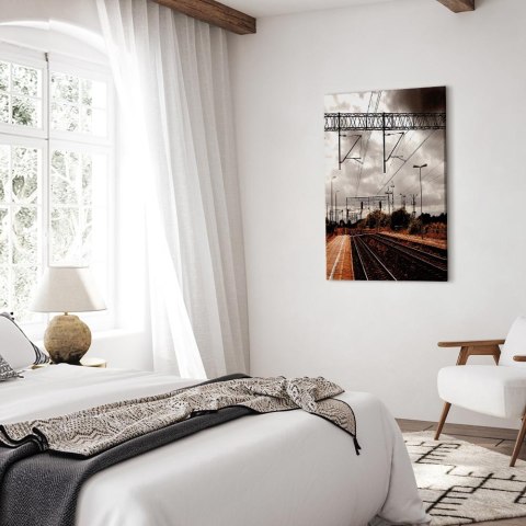 Obraz - Przed podróżą (1-częściowy) pionowy 40x60 Standard