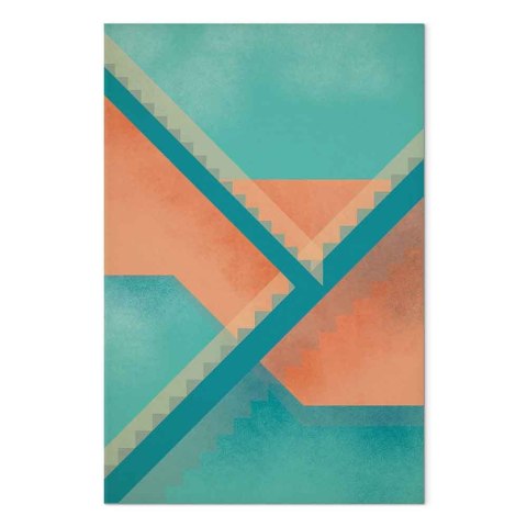 Obraz - Kompozycja schodów (1-częściowy) pionowy 20x30 Standard