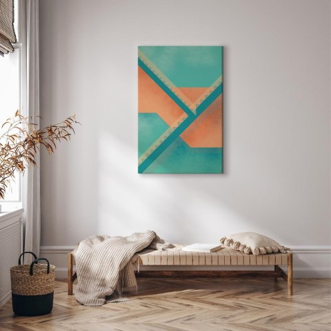 Obraz - Kompozycja schodów (1-częściowy) pionowy 20x30 Standard