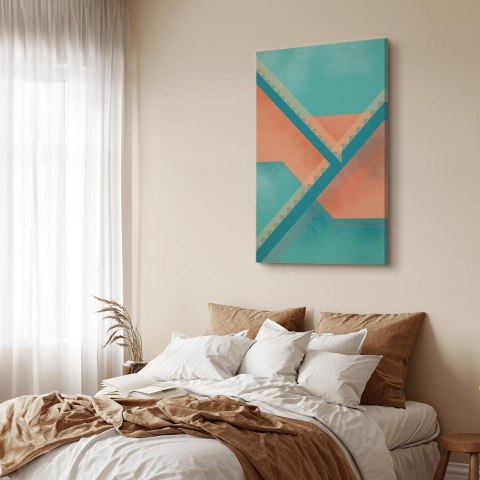 Obraz - Kompozycja schodów (1-częściowy) pionowy 40x60 Standard