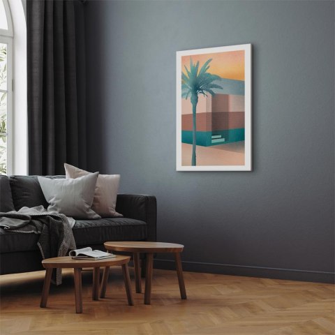 Obraz - Pastelowa uliczka (1-częściowy) pionowy 20x30 Standard