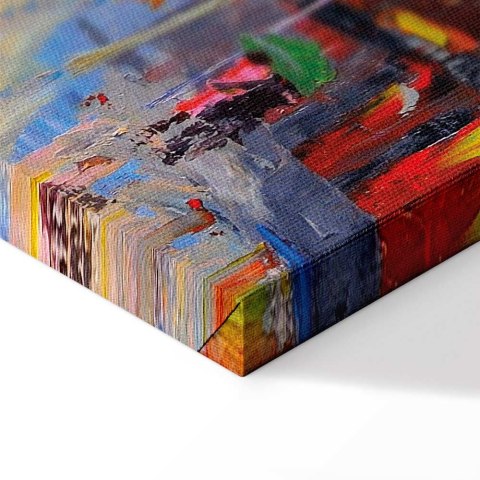 Obraz - Deszczowy Paryż 60x40 Na płótnie włoskim