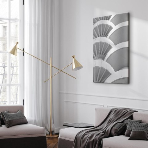 Obraz - Biały detal (1-częściowy) pionowy 20x30 Akustyczny
