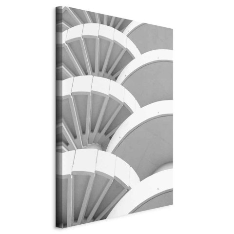 Obraz - Biały detal (1-częściowy) pionowy 20x30 Standard