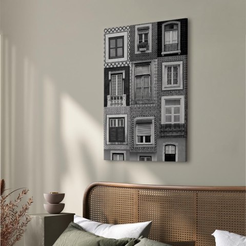 Obraz - Wzorzyste okna (1-częściowy) pionowy 60x90 Standard