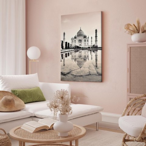 Obraz - Tadź Mahal (1-częściowy) pionowy 20x30 Na płótnie włoskim