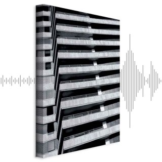 Obraz - Architektoniczny raster (1-częściowy) pionowy 20x30 Akustyczny