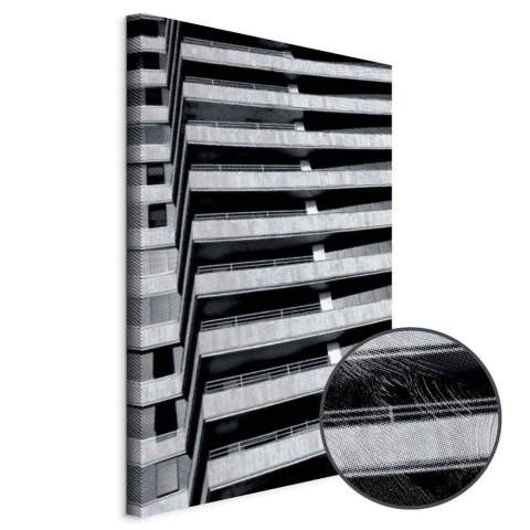 Obraz - Architektoniczny raster (1-częściowy) pionowy 20x30 Premium Print