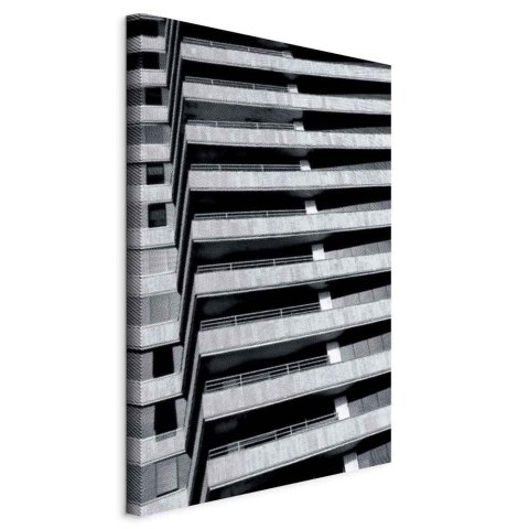 Obraz - Architektoniczny raster (1-częściowy) pionowy 40x60 Na płótnie włoskim